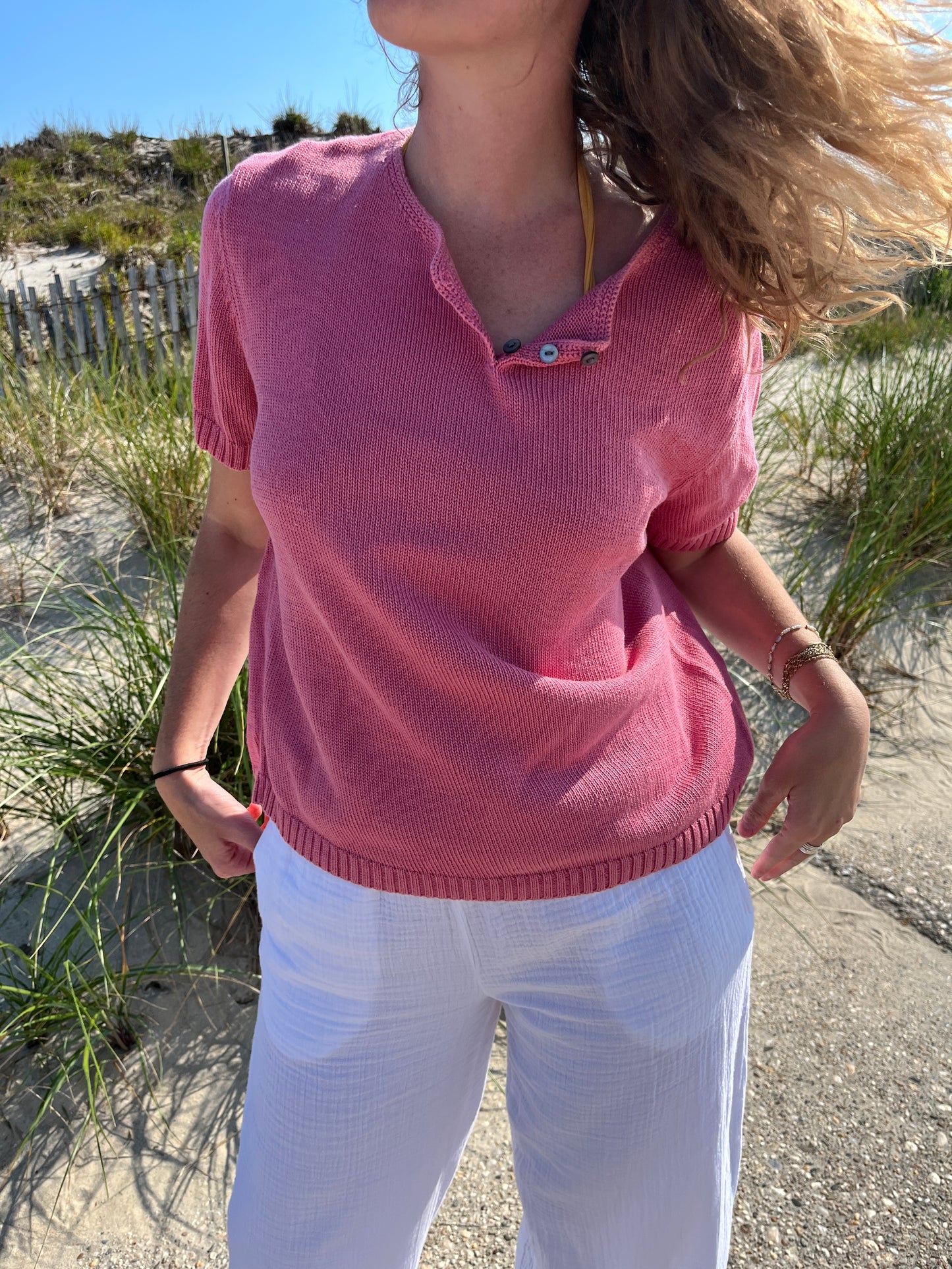SANDY knit top