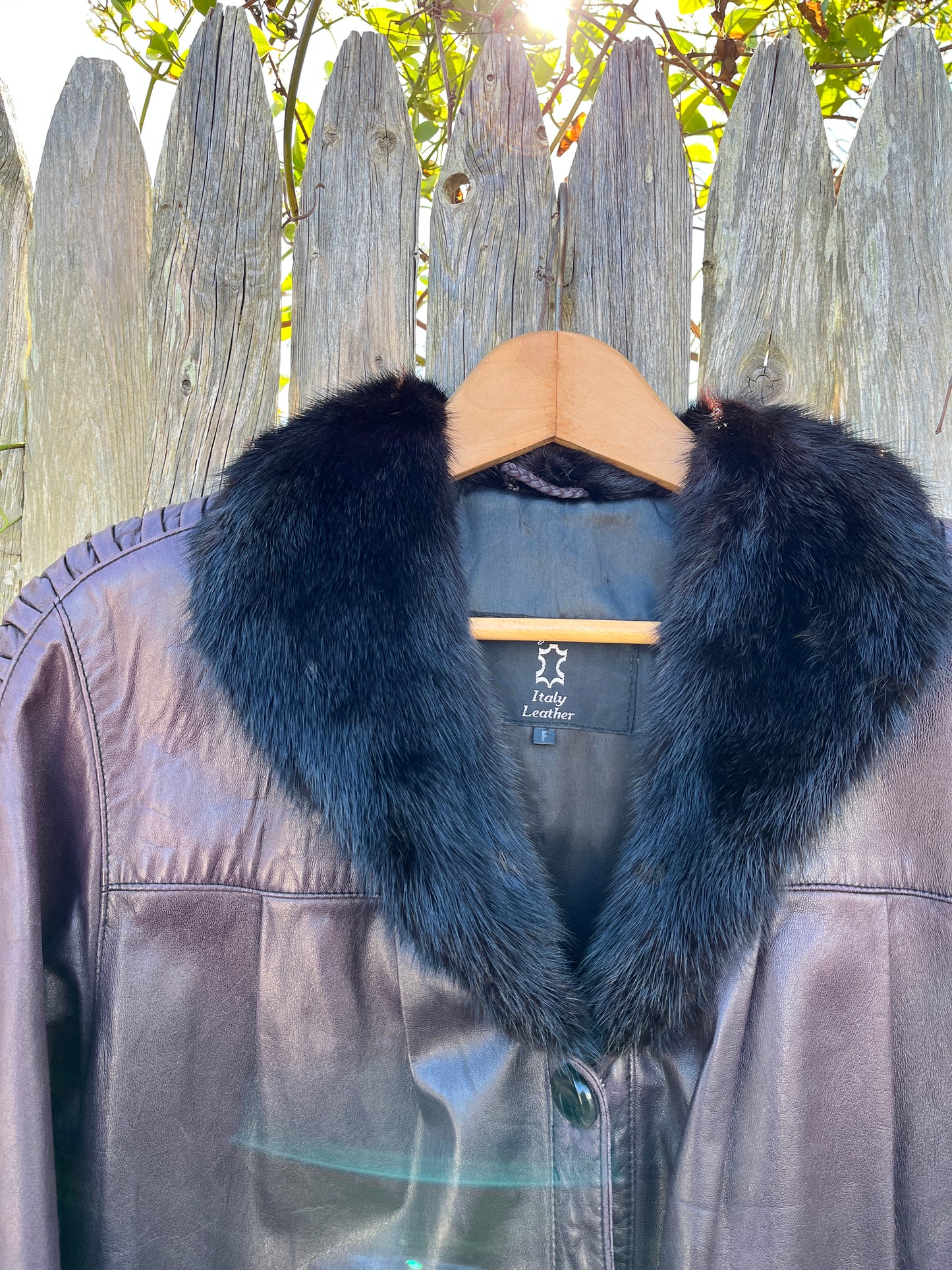 ROXY leather jacket