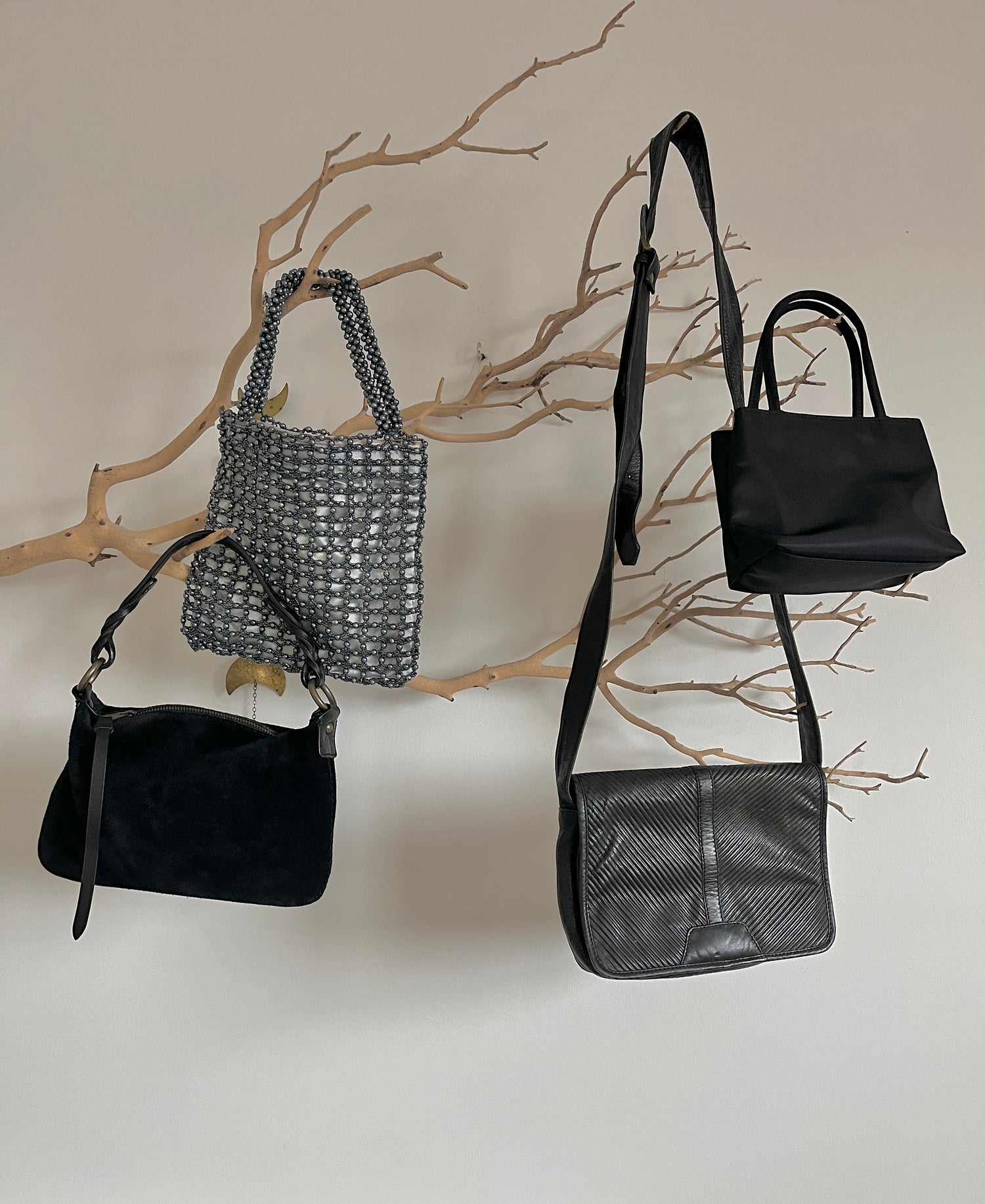 bags, belts, + cozy extras drop