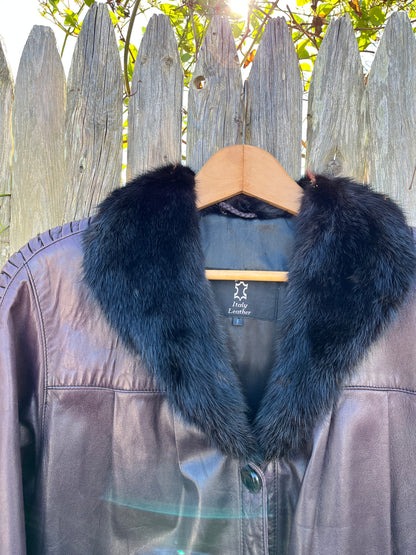 ROXY leather jacket